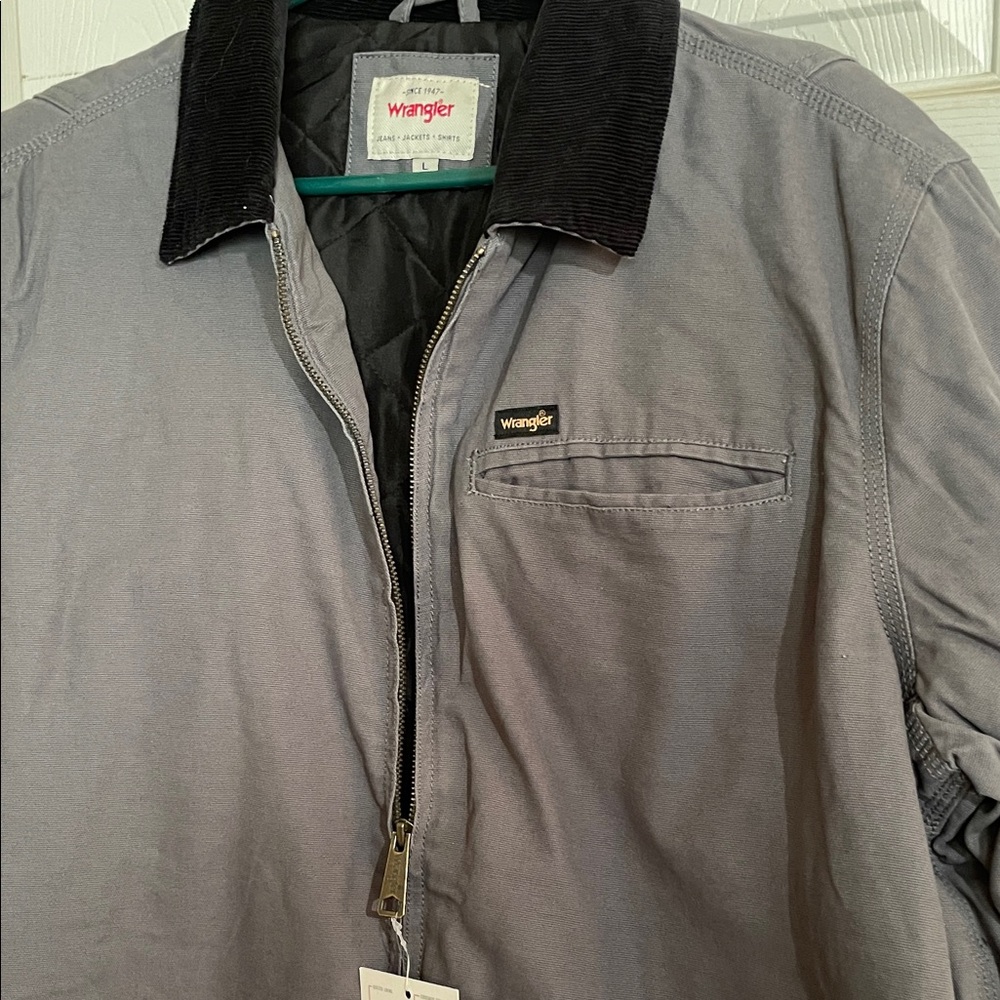 Wrangler Men's Gray Lightweight Jacket